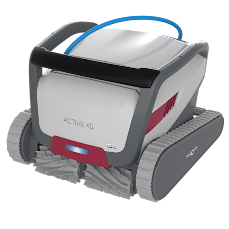Maytronics Dolphin Active X6 Robotic Pool Cleaner with Caddy