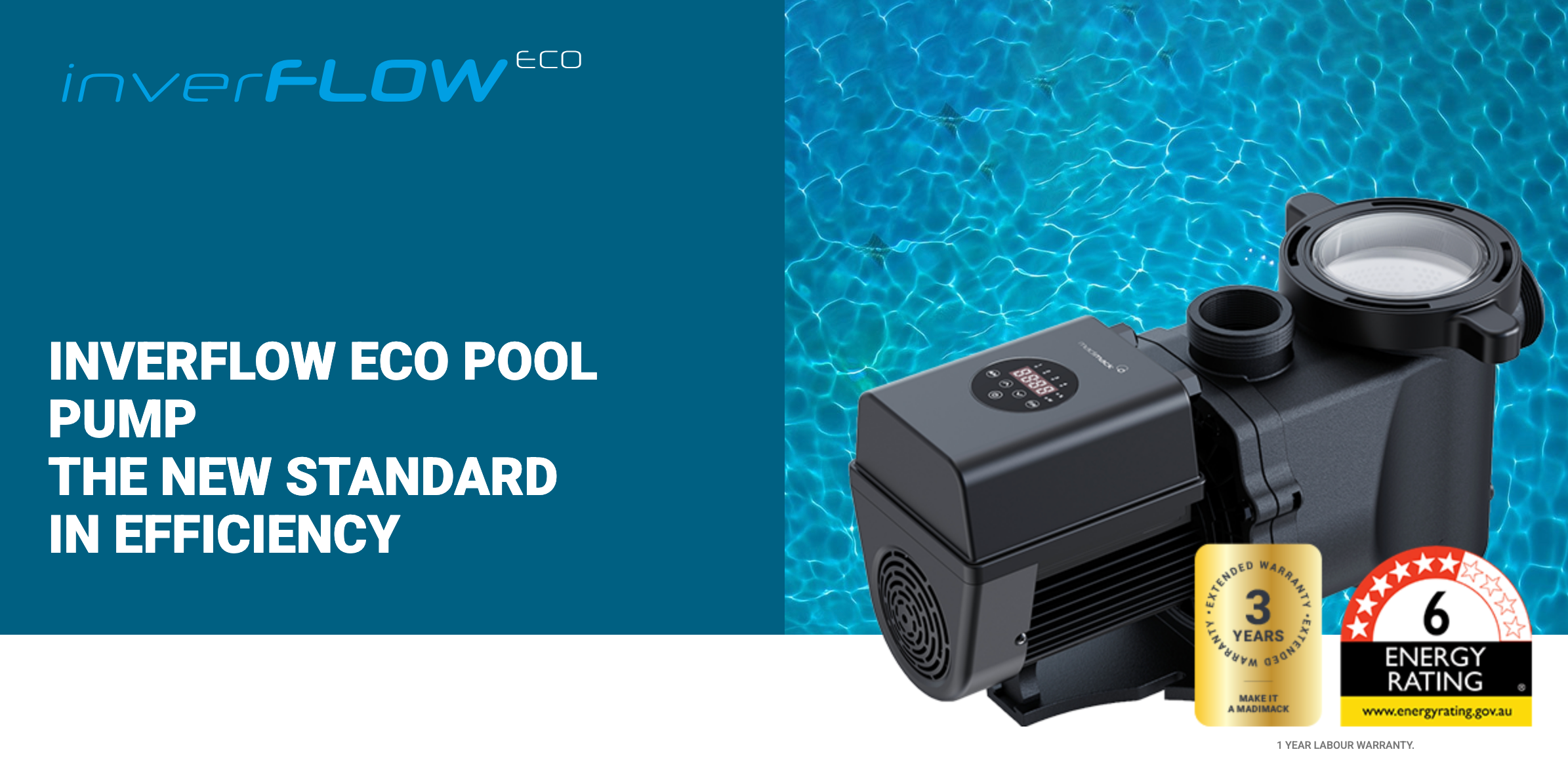 Madimack InverFlow Eco Variable Speed Pool Pump