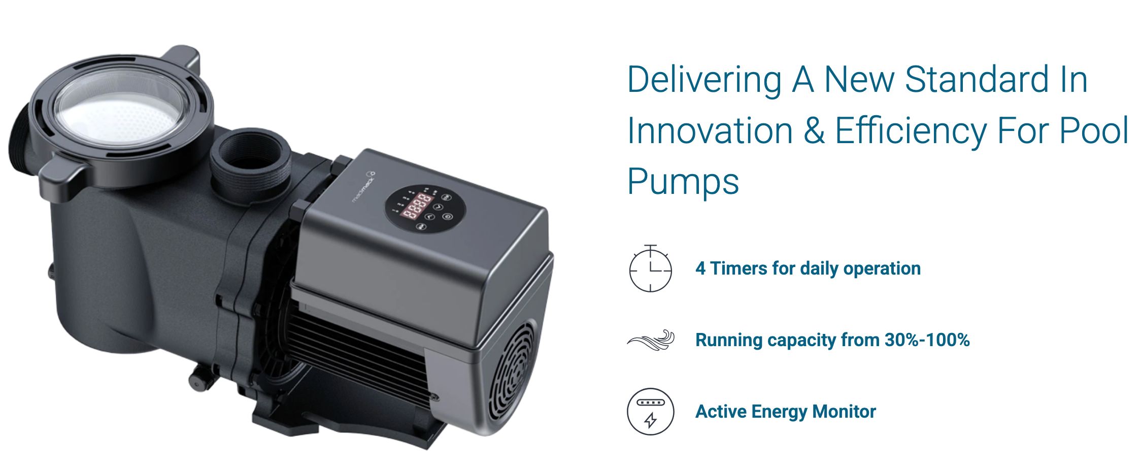 Madimack InverFlow Eco Variable Speed Pool Pump