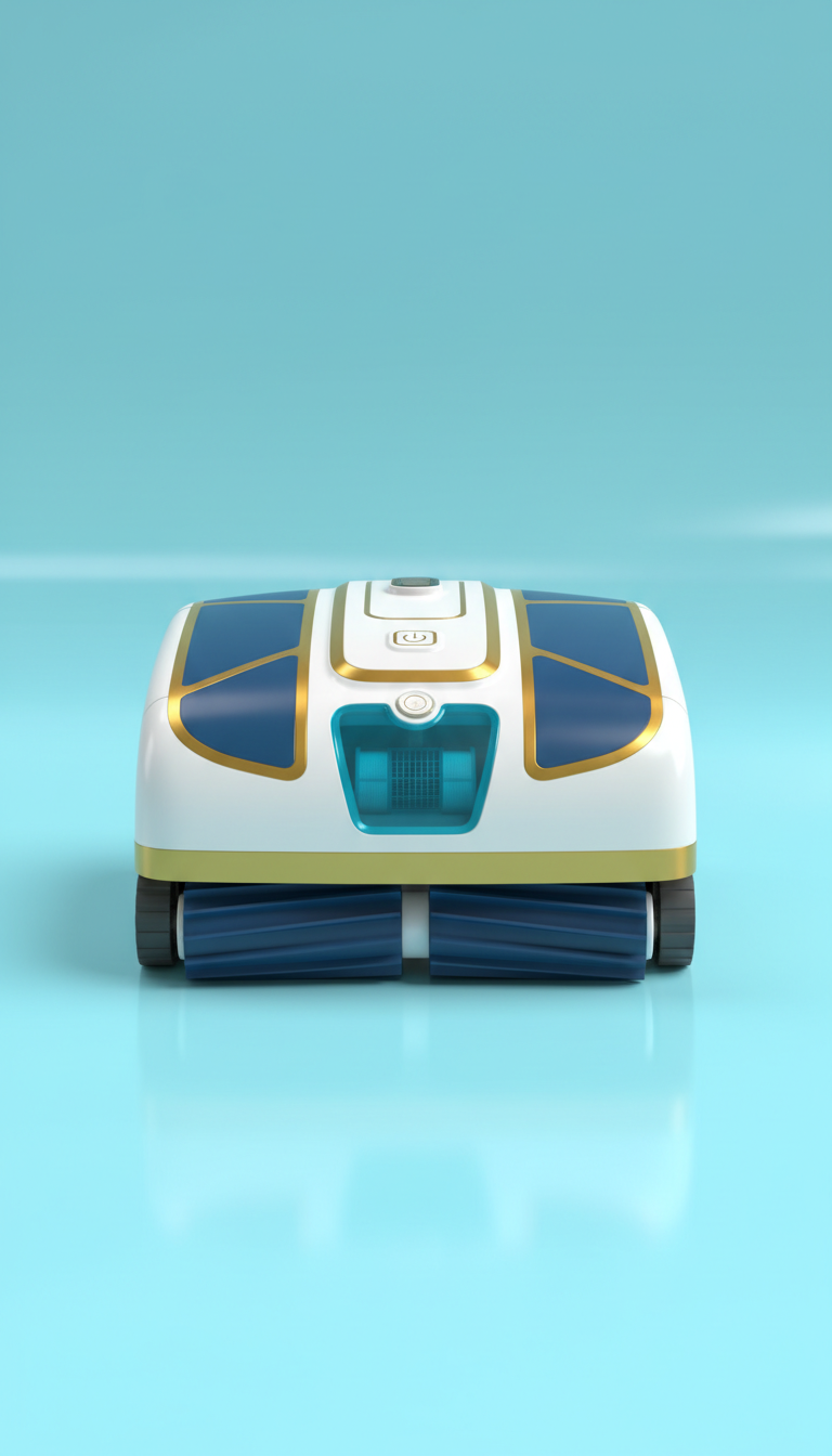 Robotic Pool Cleaner With Turbo Drive